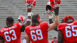 5e70b009-COLLEGE FOOTBALL: APR 15 Georgia G-Day Red and Black Spring Game