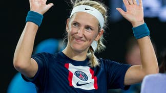 Victoria Azarenka Forced To Remove PSG Shirt At Australian Open