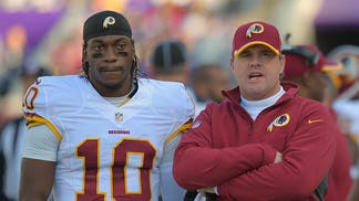 The Washington Redskins play the Minnesota Vikings