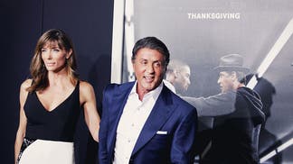 Jennifer Flavin and Sylvester Stallone