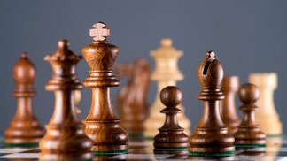Chess board and pieces
