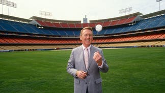 Broadcaster Vin Scully Portrait Session