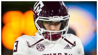 Texas A&M Aggies QB Haynes King is transferring. (Credit: Getty Images)