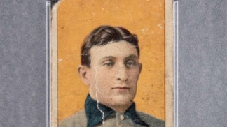 Honus Wagner card sells for $1.4 million