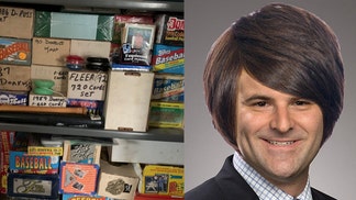 3ba6cd7e-Karen Rovell vs dead guys baseball card collection