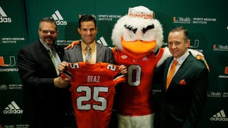 University of Miami Introduces Manny Diaz