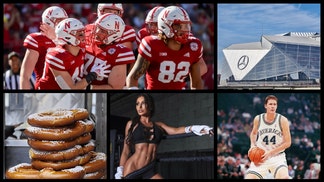 Sweat It Out With A Hairless Astros Fan, Visit Nebraska's New Digs, Fill Up At Mercedes-Benz Stadium, Check Out Holly Sonders, Baby Crowd Surfing And More