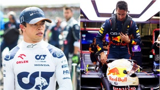 Nyck de Vries and Daniel Ricciardo