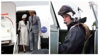 PRINCE HARRY AVIATION FLYING