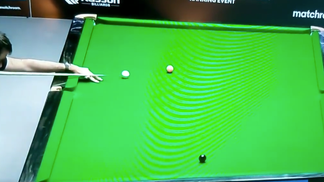 Snooker player fart