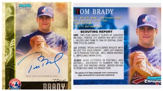 TOM BRADY MONTREAL EXPOS TOPPS CARDS