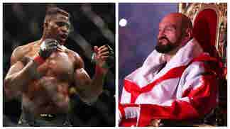 FRANCIS NGANNOU TYSON FURY