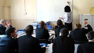 Teacher and Students