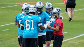 6257e275-NFL: Carolina Panthers Rookie Minicamp