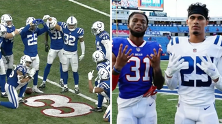 Colts' Rodney Thomas Pays Tribute To Former Teammate Damar Hamlin After INT