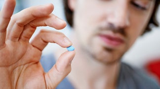 Man taking Viagra. (Photo by: BSIP/Universal Images Group via Getty Images)