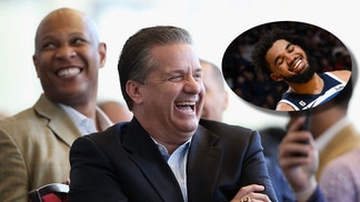 Karl-Anthony Towns Had A Secret 'Sleepover' At John Calipari's House