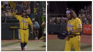 Johnny Damon and the Savannah Bananas.
