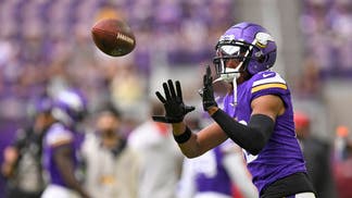 Justin Jefferson of hte Minnesota Vikings