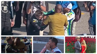 Ross Chastain sucker punches Noah Gragson, NASCAR hit-list, Hamlin boos crowd, Busch calls out drivers.