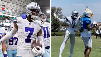 Cowboys CB Trevon Diggs Looks Silly Covering Chargers WR Keenan Allen