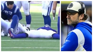 Jeff Saturday was not happy with Kayvon Thibodeaux.