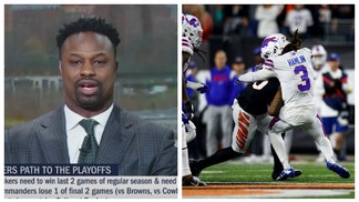 Bart Scott and Tee Higgins.