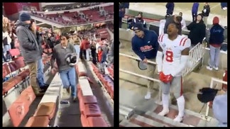 Ole Miss Player Has Helmet Stolen After Arkansas Loss, Gets It Back Following Police Foot Chase