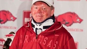 NCAA Football: Arkansas Press Conference and Practice