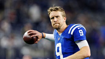 Indianapolis Colts quarterback Nick Foles up next.