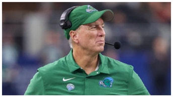 Tulane head coach Willie Fritz plans on retiring with the Green Wave. (Credit: Getty Images)
