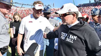 Ole Miss defeated Texas A&M on Saturday during a wild day of college football