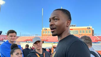 Former Tennessee QB Hendon Hooker At The Senior Bowl