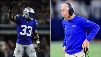 Jamal Adams and Pete Carroll