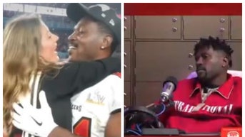 Antonio Brown on Trolling Tom Brady's divorce