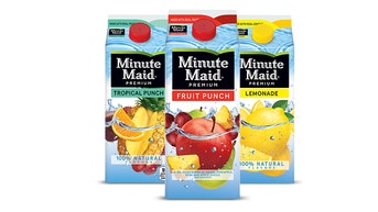 Bolts washers Minute Maid juice