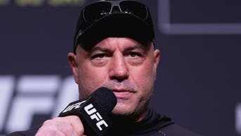 Commentator and podcast star Joe Rogan reveals when he'll leave the UFC. (Photo by Carmen Mandato/Getty Images)
