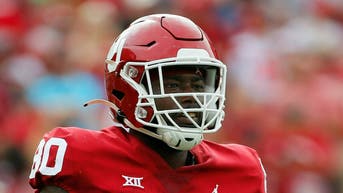 Oklahoma tight end Daniel Parker suspended. (Photo by Brian Bahr/Getty Images)