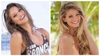 Denver Broncos Cheerleader Berkleigh Wright Sports Illustrated Swimsuit