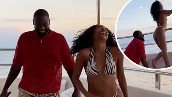 Dwyane Wade biting Gabrielle Union butt
