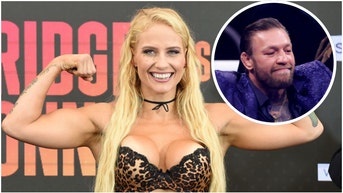 Ebanie Bridges hits back at critics after going to a boxing match with Conor McGregor. (Credit: Getty Images)