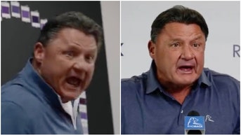 Ed Orgeron stars in Rhoback commercial. (Credit: Screenshot/Twitter Video https://twitter.com/rhoback/status/1703545299778613716)
