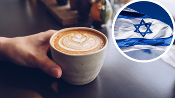 Large Crowd Goes To Caffe Aronne After Employees Quit Over Owner's Support For Israel