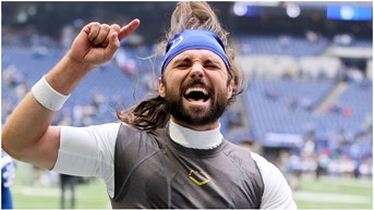 It appears the Gardner Minshew show is back on the menu after Anthony Richardson suffered an injury Sunday. How long will he start? (Credit: Getty Images)
