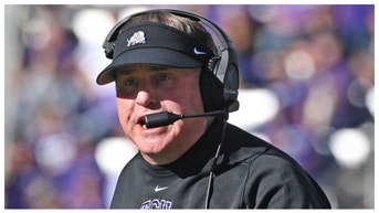 Former TCU football coach Gary Patterson reportedly in the mix for the UNLV job. (Credit: Getty Images)