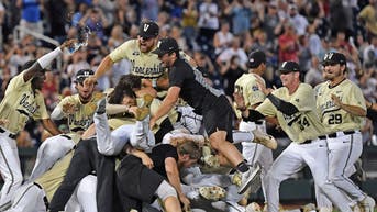 College World Series - Michigan v Vanderbilt - Game Three