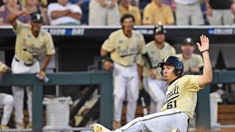 College World Series - Michigan v Vanderbilt - Game Three