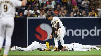Scary Scene in SD: Jurickson Profar Collapses Following Collision