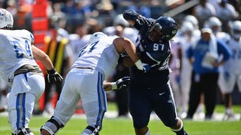 UCONN Defensive Lineman Jelani Stafford