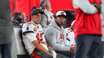 Byron Leftwich and Tom Brady.